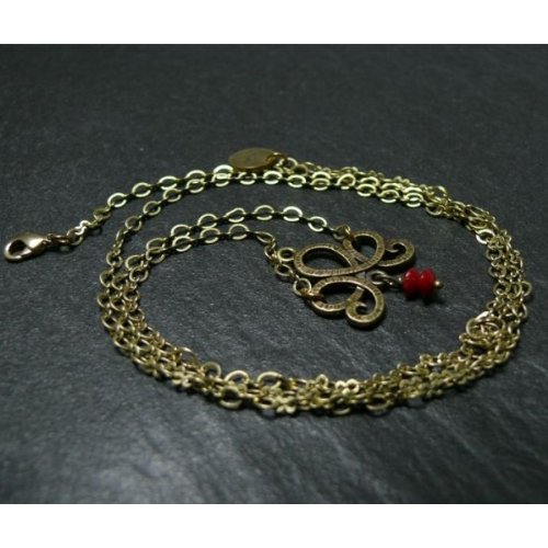 Collier Irina Corail Rouge