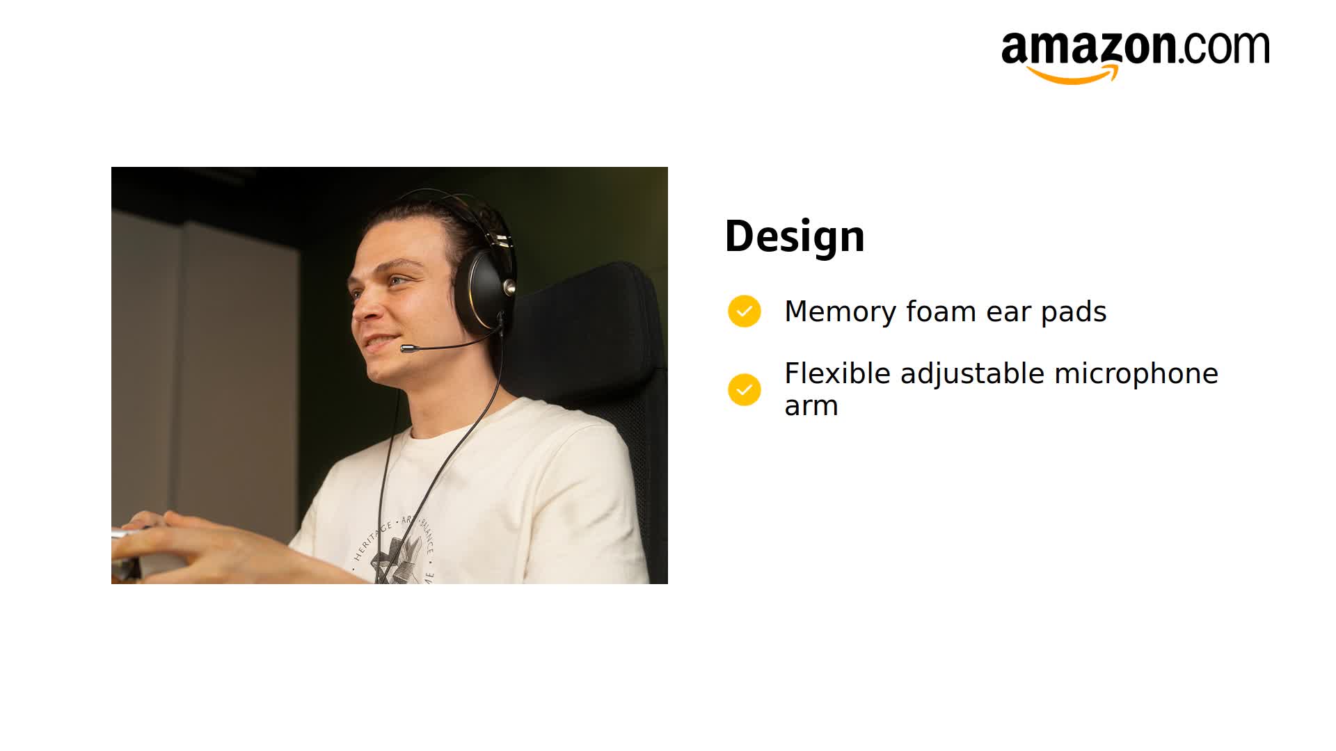 Amazon.com: MEZE AUDIO | 99 NEO & Boom Mic Headset | Wired Over