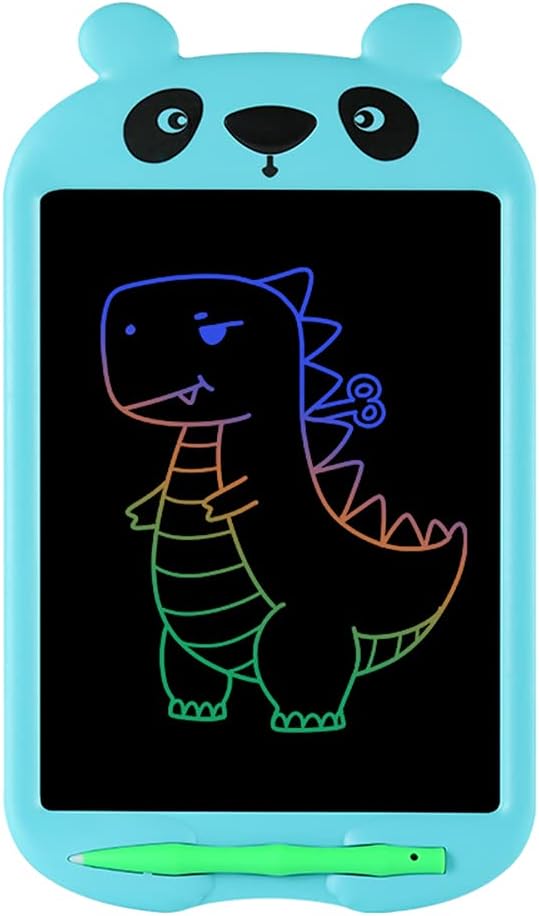Cute Cartoon Panda Drawing Tablet for Kid Toy Gift, LCD Writing Tablet, Colorful Screen, Children Doodle Board, Erasable Reusable Graffiti Handwriting Tablet for 3 to 12 Years Boys and Girls