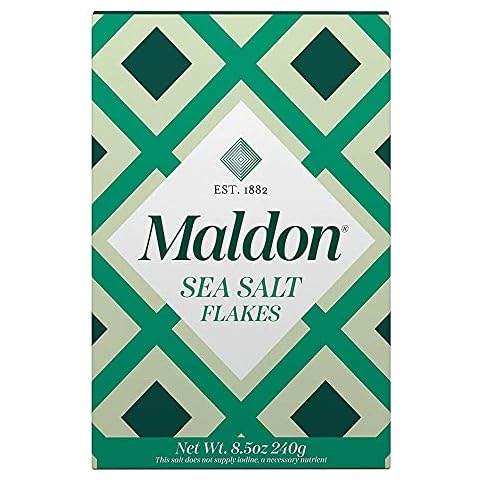 Maldon Salt, Sea Salt Flakes, (240 g) 8.5 oz (Pack of 2) Cover