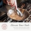 Made In Cookware – 7 Piece Stainless Steel Cookware Set – 5-Ply Stainless Clad – Includes Frying Pan, Saucepan, Saute Pan, Stock Pot – Professional Cookware – Crafted in Italy – Induction Compatible #5