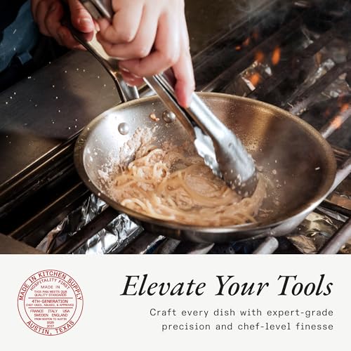 Image of Made In Cookware - 7 Piece Stainless Steel Cookware Set - 5-Ply Stainless Clad - Includes Frying Pan, Saucepan, Saute Pan, Stock Pot - Professional Cookware - Crafted in Italy - Induction Compatible