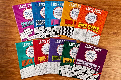 Publications International, Ltd. Publications International Ltd. Large Print Merriam-Webster Puzzles 10 Booklet Set thumb #6