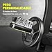 Imagen de HOMCOM Banco de Pesas Multifuncional Banco de Musculación Reclinable con Altura Ajustable para Fitness Entrenamiento Completo en Gimnasio y Casa Carga 250 kg 175x110x202 cm Negro