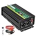 Produktbild JIGUUN 2000W Wechselrichter Reiner Sinus Spannungswandler 24V 230V Inverter mit 2 EU Steckdosen& 2.4A USB AusgangKabellose Fernbedienung und LCD-Anzeige Spitzenleistung 4000W