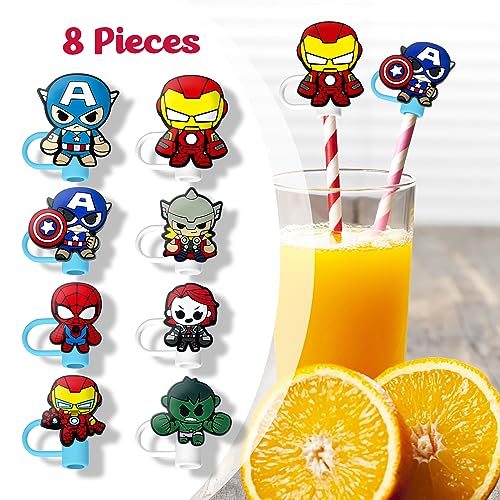 Tapas para pitillos de silicona 8 piezas miniatura 3
