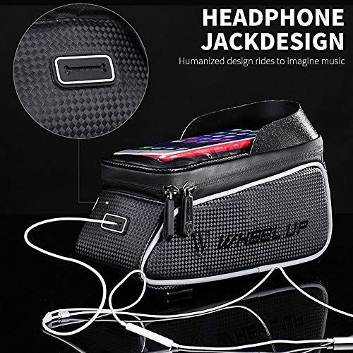 Fdrirect Bolsa para Celular, com Tela de Toque, À Prova D 'Água, com Suporte para Bicicleta