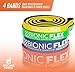 Bionic Flex Pull Up Assistance Band – Premium Dual Layer Pull Up Assist Bands for Strength Training Exercise, Physical Therapy, Powerlifting, Stretching – Set of 4 Resistance Bands