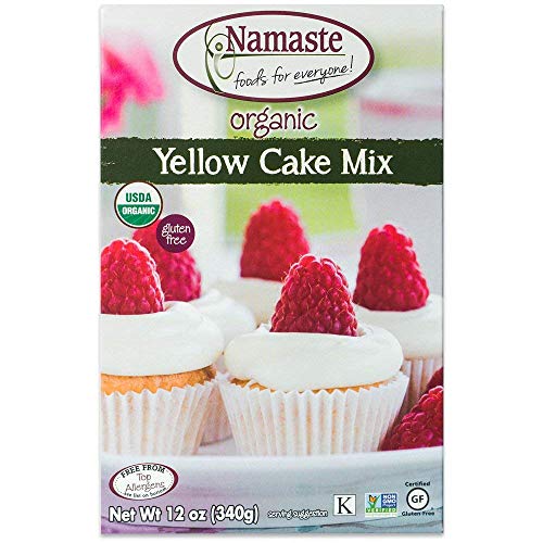 Namaste Gluten Free Organic Yellow Cake Mix 340 Grams, 6 Count
