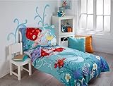 Disney Little Mermaid 4 Piece Toddler Bedding Set