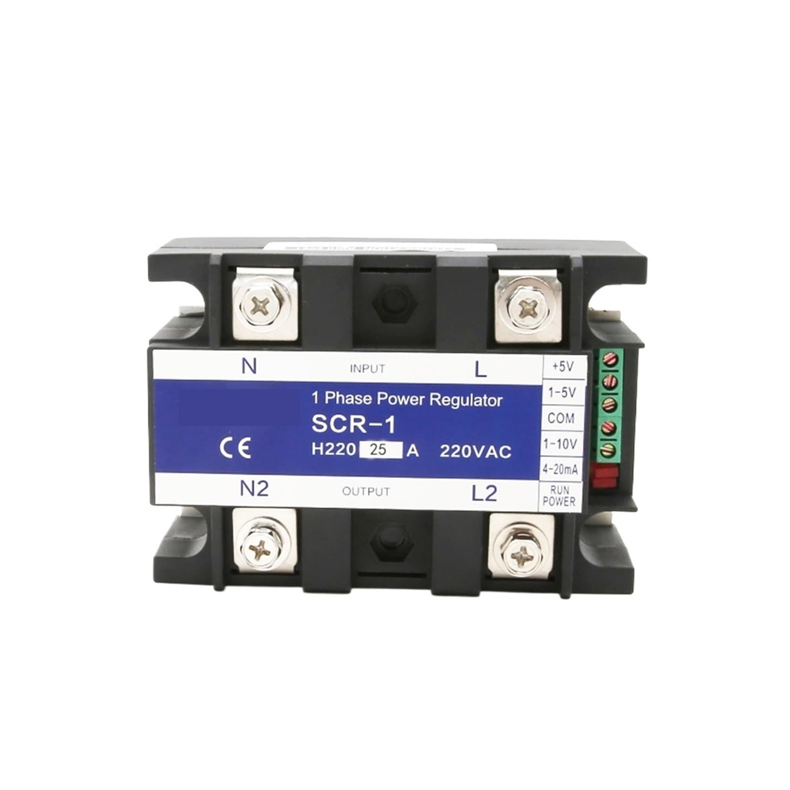 ZVQYSGIW 25A 220V Single Phase Voltage Regulator Power Controller Module 10-220V
