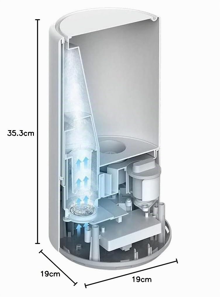Xiaomi Mi Smart Antibacterial Antibacterial Humidifier Ultraschall Luftbefeuchter mit UV-C Licht (4,5l Wassertank für 12-15h, elegantes Design, 3 Stufen, steuerbar über Mi Home App/Sprachassistenten)