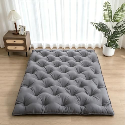 Japanese Floor Mattress 3' Tatami Mat Grey Twin