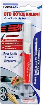 VODASEAL Auto Retouching Pen 5 Milliliters, White Metallic