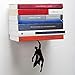 Buchstütze Superman Held Kreatives Bücherregal Bücherständer Cartoon Feste Halterung