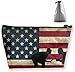 Produktbild Kulturbeutel/Kosmetiktasche/Kosmetiktasche, Motiv: amerikanische Flagge