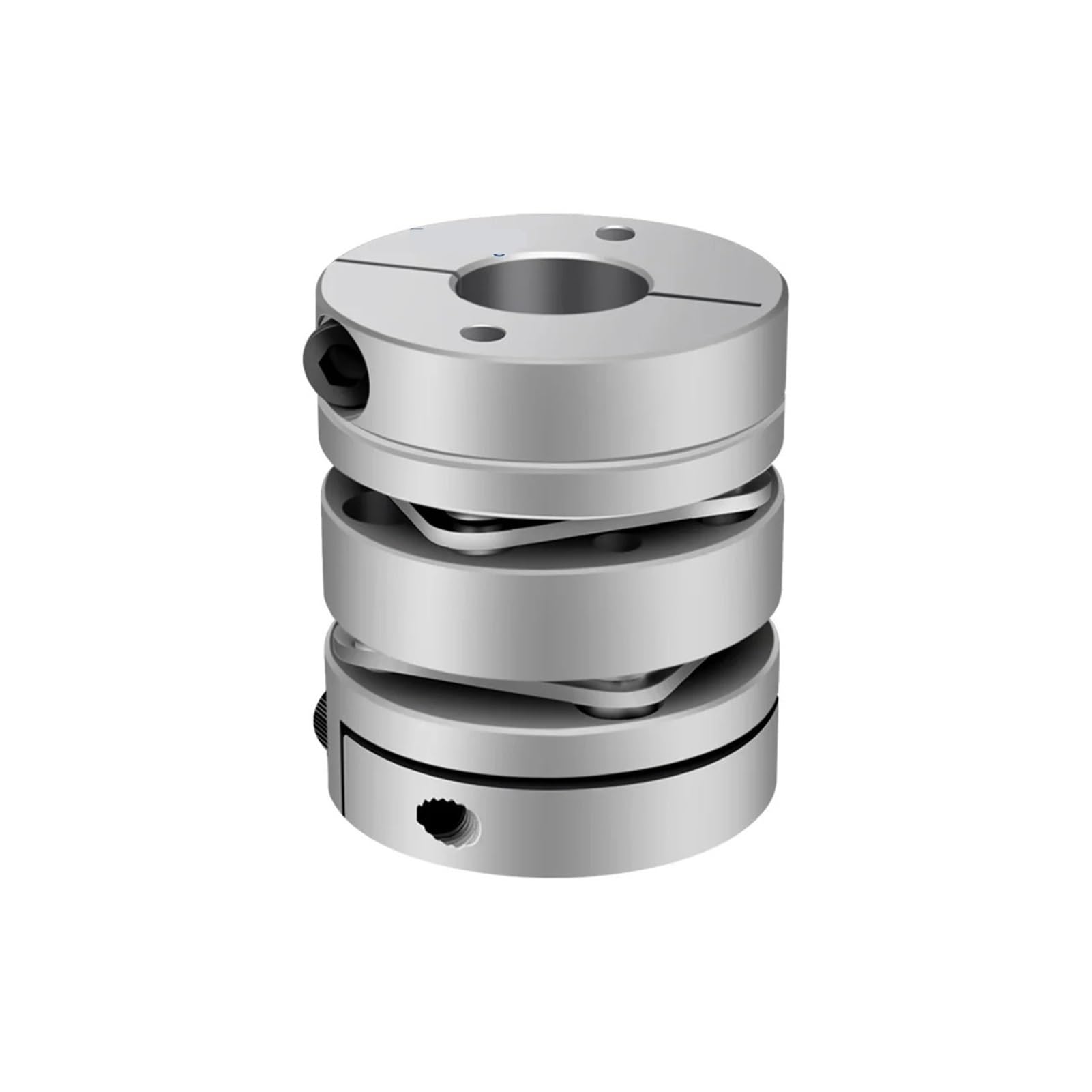 Sprzęgło z podwójną membraną ze stopu aluminium