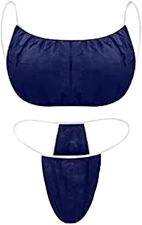 SNAPPSY 25 Pieces Bikini Set Bathing Suit SPA Lingerie Kit for Beach Vacation Summer Blue Price In India