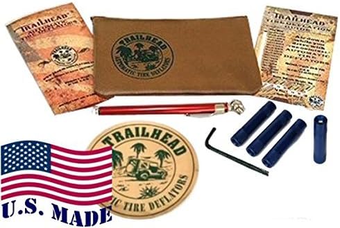 BILLET4X4 Trailhead Tire Deflators - Set of 4 (Blue) - from (4X4 Off-Road Vehicles)