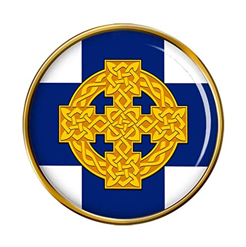 Family-crests.com Iglesia en Gales Prendedor Pin
