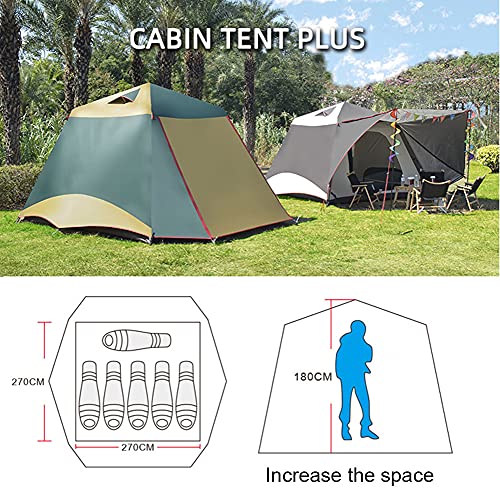 Tente automatique 3-4 personnes camping extérieur Vision - 5