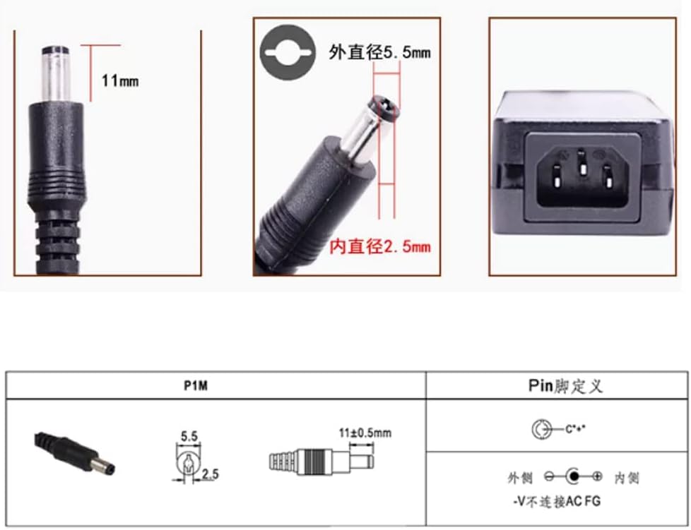 For MEAN WELL GST90A19 GST90A19-P1M 19V 4.74A 90W 5.5*2.5mm対応用高性能