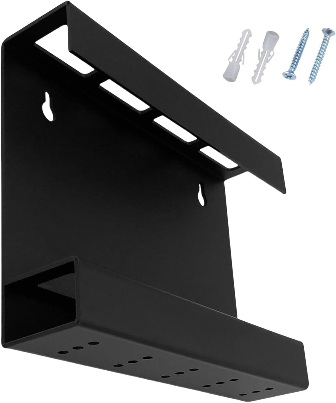 Space Saving Designs Sturdy Acrylic Straw and Chopstick Holder Accessory for Cabinet Door and Wall Mount in Black Chopstick Organizers