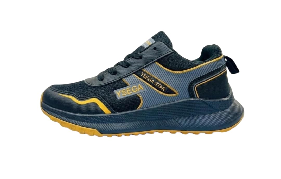 ysegastar Men’s Running Shoes | Lightweight Breathable Sports Shoes for Gym, Walking & Daily Use | Comfortable Mesh Lace-Up Sneakers-picture-49