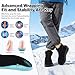 Boys Girls Kids Arch Support Diabetic Wide Walking Shoes: Comfort Casual Arch Support Orthotic Warm Kids Winter Boots, Plantar Fasciitis Pain Relief Orthotic Fashion Walking Shoes Black Little Kid 3
