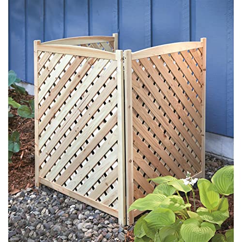 CASTLECREEK Air Conditioner Fence Screen, AC Covers for Outside to Hide