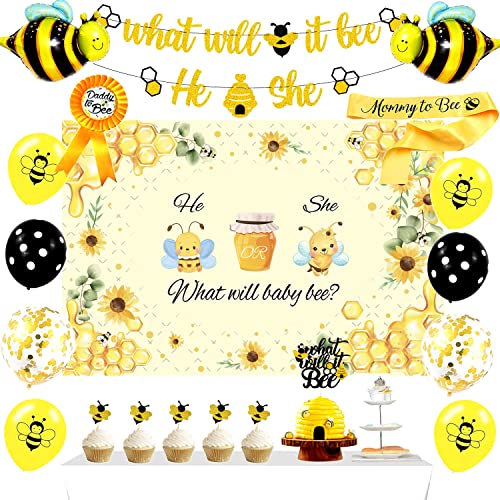 What Will It Bee Gender Reveal Party Supplies, Bumble Bee - Want It All