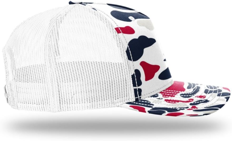Richardson 112FP & 112PFP Classic Fit Five-Panel Adjustable Snapback Trucker Cap | OSFM | Bulk Packs Available