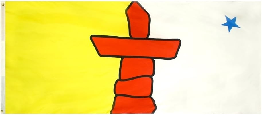 Nyl-Glo Nunavut Flag-3 ft. X 6 ft.