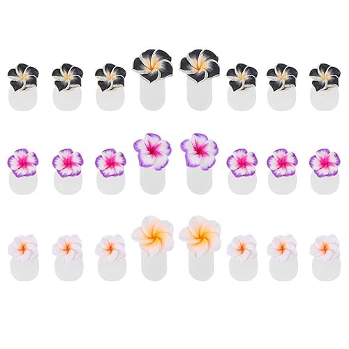 FRCOLOR 24 separadores de dedos de gel de sílice para esmalte de uñas, suministros de uñas, pedicura, separadores de dedos, herramientas de