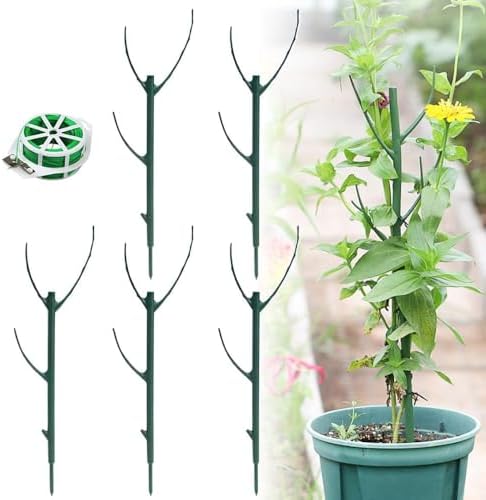 5 Pack Stackable Monstera Plant Support, Garden Plant Support Sta...