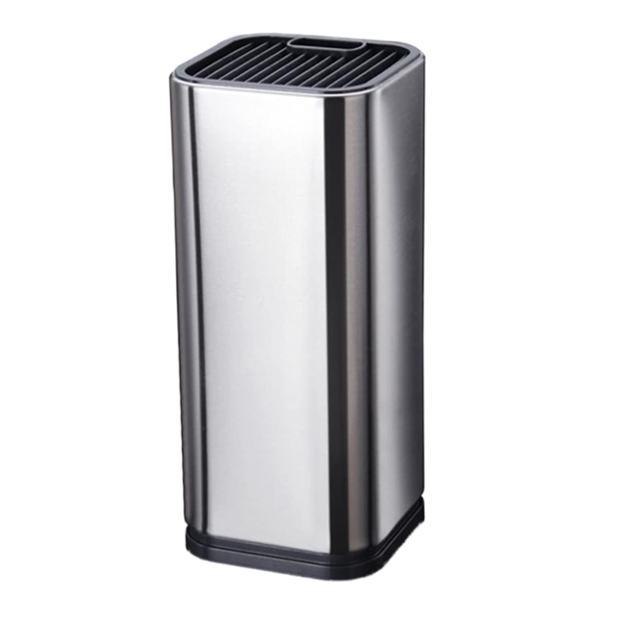 BRIGHTFUFU 1pc Stainless Steel Knives Holder Kitchen Cutter Storage Rack for Efficient Knife Organization Easy to Clean Compact Design for Students and Homeowners