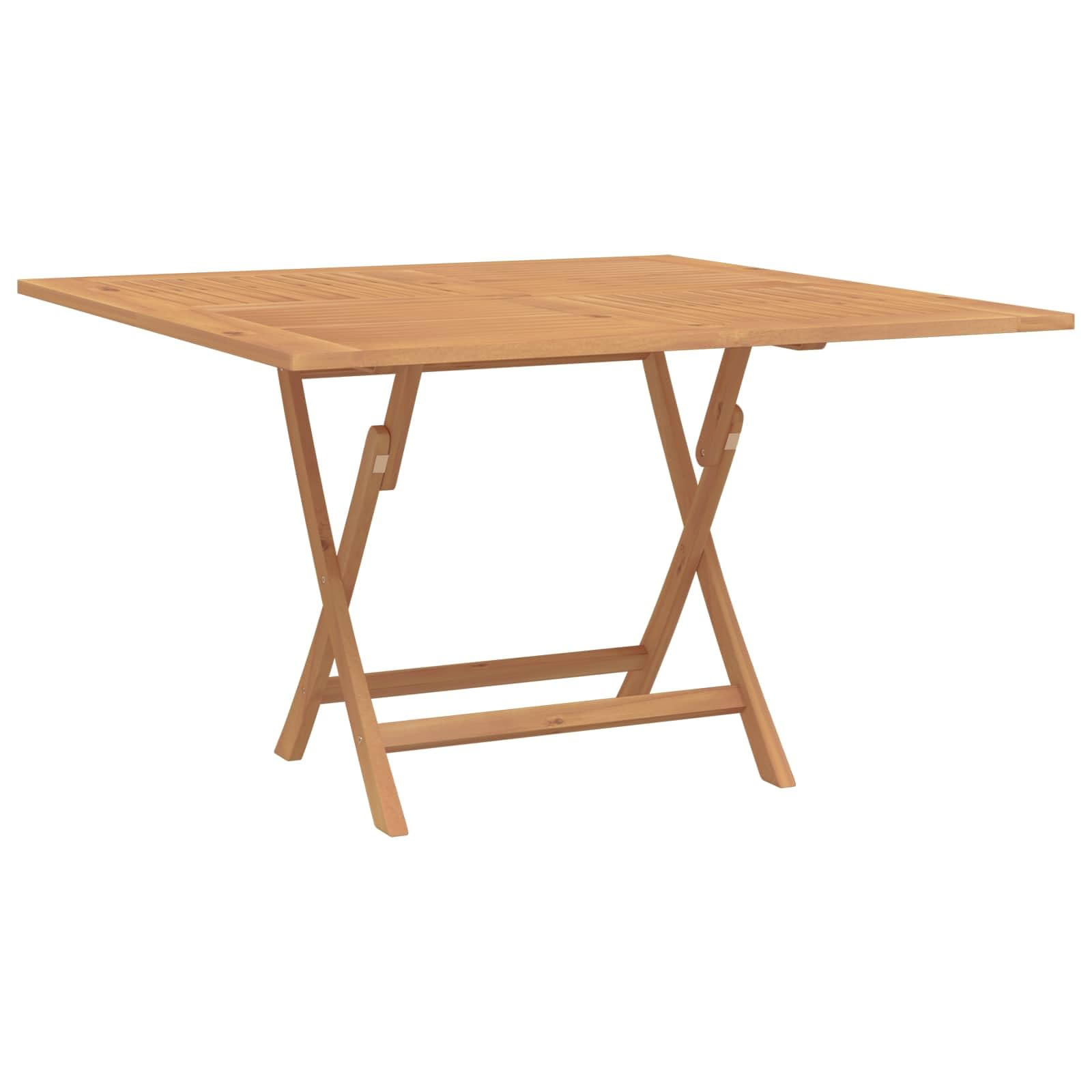 vidaXL Set Bistro da Giardino 3 pz Naturale Legno di teak solido