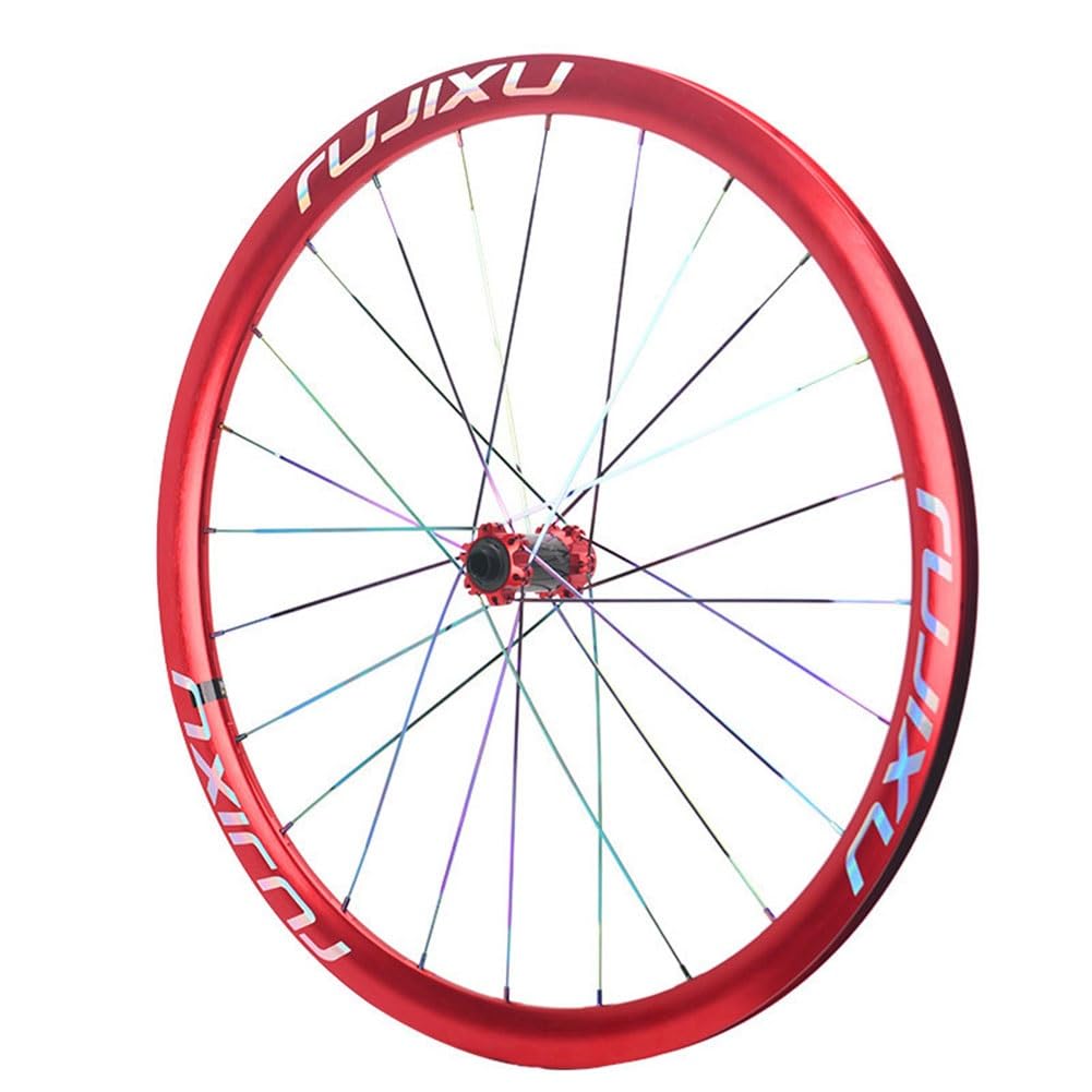 26 27.5 29'' MTB-Rad Zentralverschluss Scheibenbremse Steckachse Felge Aus Aluminiumlegierung Vorne Und Hinten Radsatz 8/9/10/11 Gang Kassettenfreilauf 24 Löcher ( Color : Red 110*15/148*12mm , Size :
