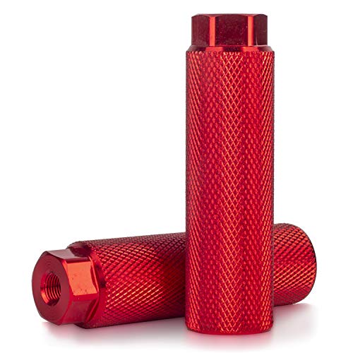 KINSPORY 2PC Aluminum Bike Pegs for 3/8