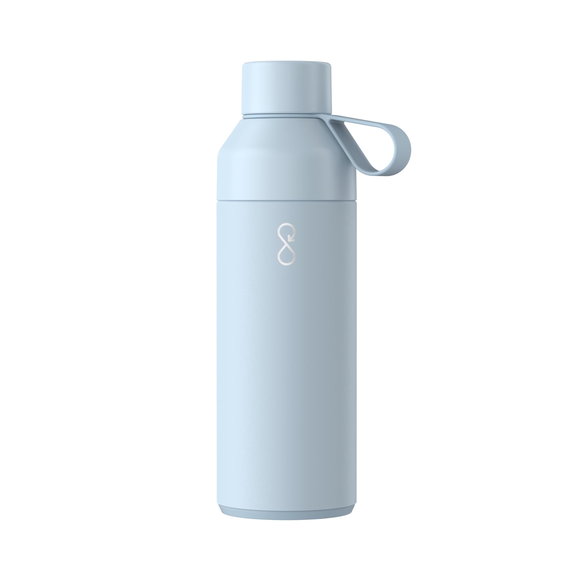 Ocean Bottle Original 500ml | Stainless Steel Water Bottle | Reusable & Sustainable | Keeps Drinks Cold & Hot | Eco Friendly Gift (Ice Blue)