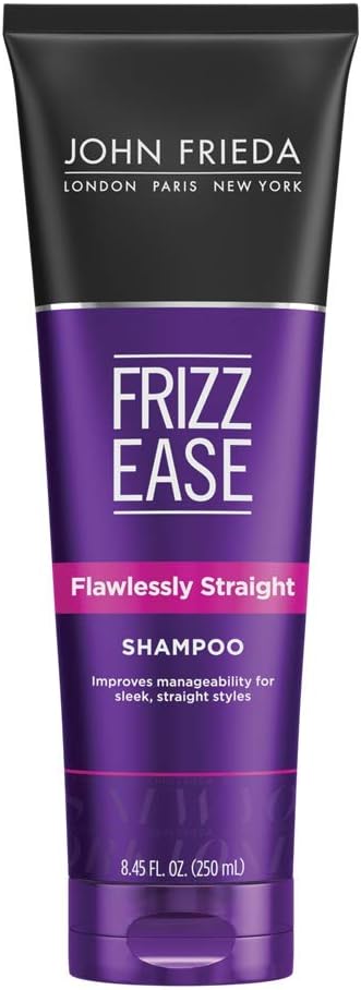 John Frieda Frizz Ease Flawlessly Straight Shampoo, Keratin Infused Shampoo, for Instantly Easy Straight Styling, 8.45 Ounces