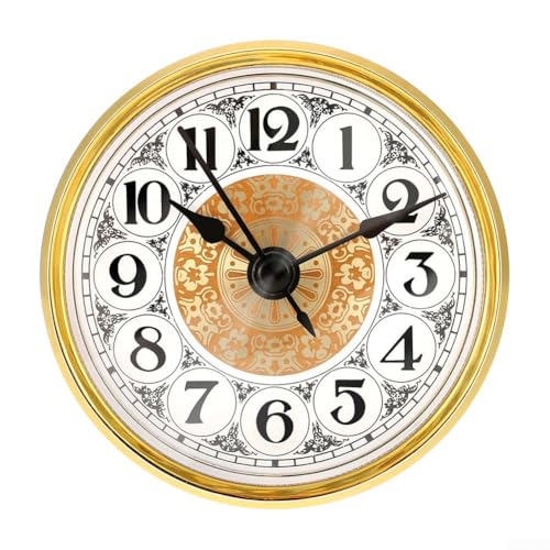 NbgrvB - 70mm Quartz Clock Movement with Rubber Ring Mount and 30mm Total Height for Flush Mounting in Clock Enclosures (A)