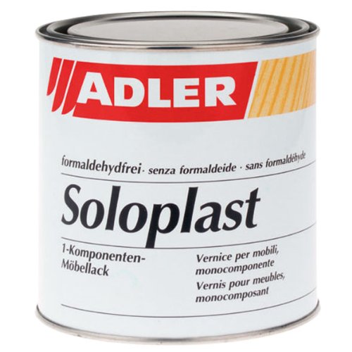 Soloplast STQ 750ml blanke lak houtlak meubels lakken zijdemat