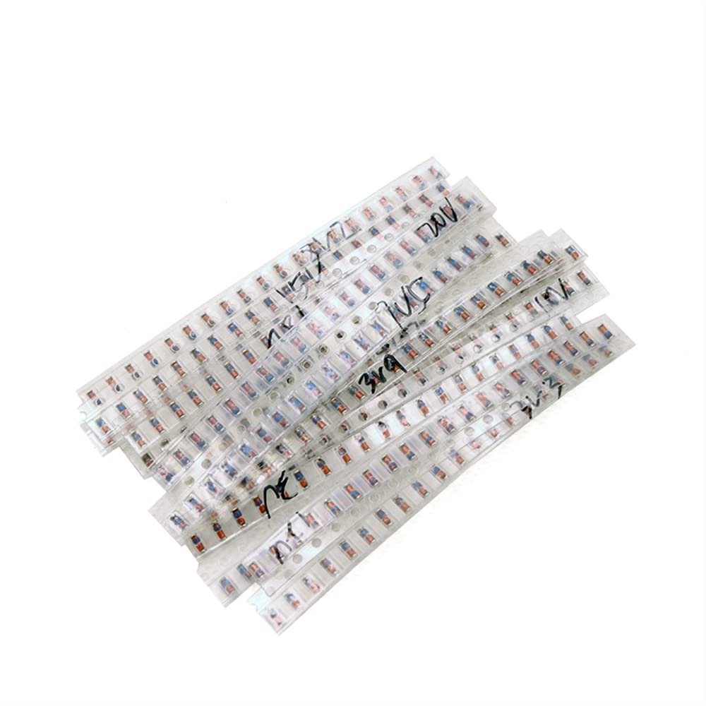 Paquet de diodes Zener LL34 SMD 1/2W 3v-24v 15 Types * 20 pièces = 300 pièces KIT 1N4148