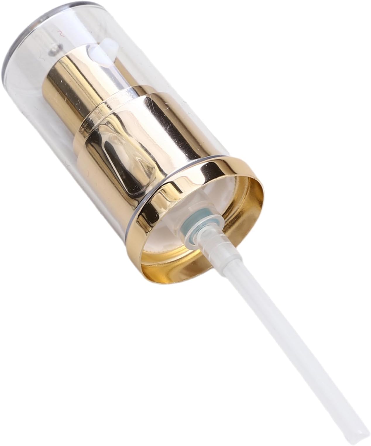 5 Pcs Replacement Foundation Pump Gold Plastic Cosmetic Liquid Make Up Bottle For Foundation