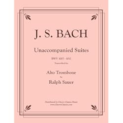 Trombon Alto Bach Unaccompanied Suites for Alto Trombone (English Edition)