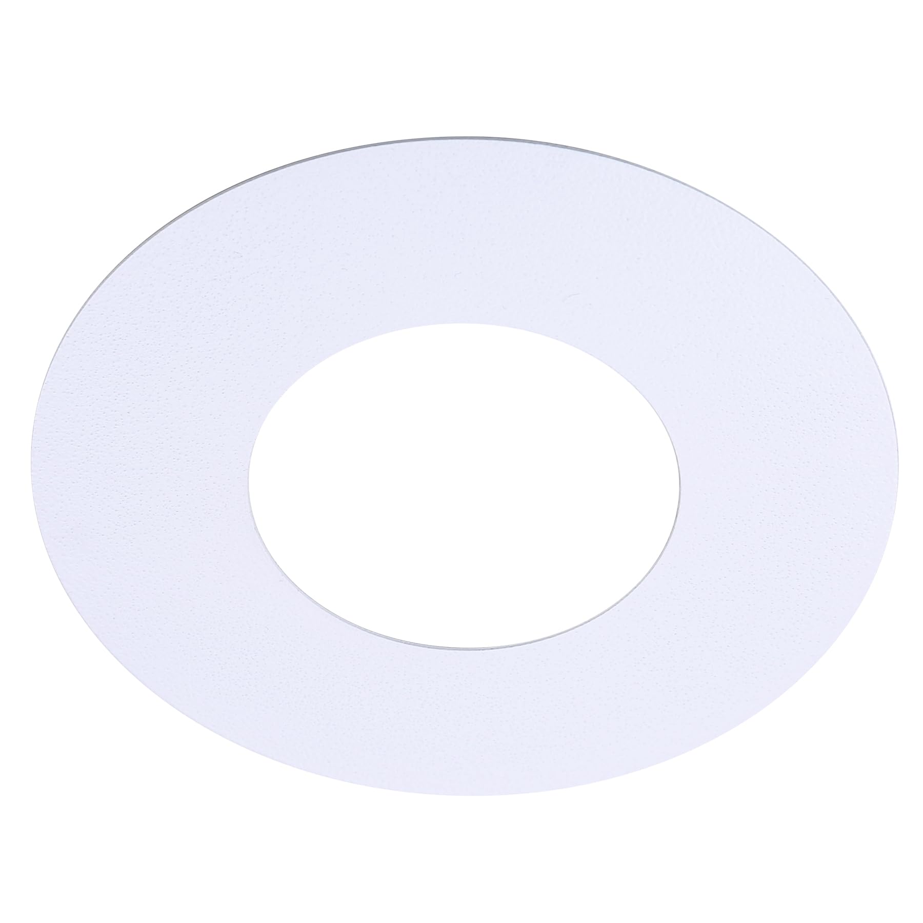 The Can Converter Ceiling Medallion for Recessed Can Light, Iron Ceiling Decorative Flat Goof Ring & Cover Plate for 5" & 6" Chandeliers & Pendants, Matte Black, 1 Pack — Amazon image 10