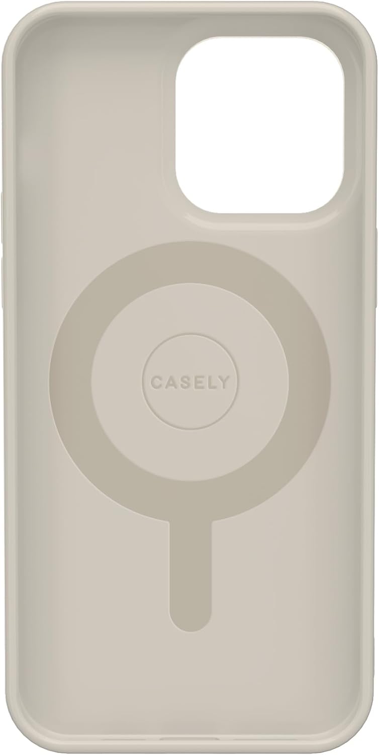 Casely iPhone 14 Pro Case | Fit Check | Neutral Checkerboard | Compatible with MagSafe | Classic Ultra Slim Design - Image 7