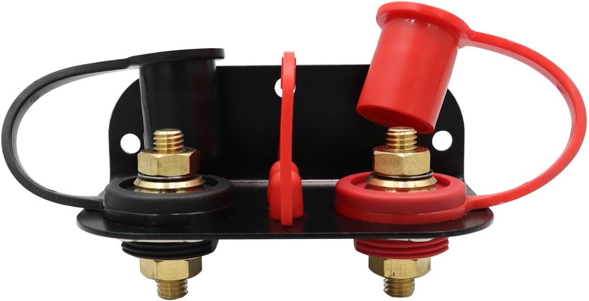 Remote Battery Terminal Kit, Zcargel Utv Battery Jump Post