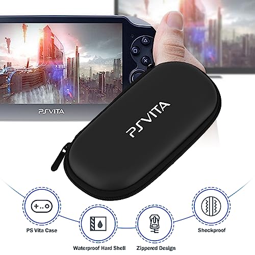Ps Vita Case, Carrying Case Compatible For Ps Vita, Portable Travel Carrying Bag For Sony Ps Vita, Waterproof And Whockproof Professional Playstation Vita Travel Pouch (Black) #TOP1